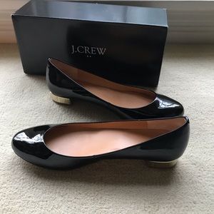 J.Crew Patent Ballet Flats